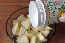 Mit Vitamin C werden Äpfel nicht braun