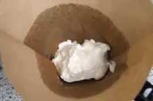 Frischkäse aus Joghurt über Nacht selbst gemacht