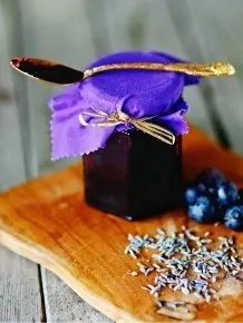 Blaubeer-Vanillemarmelade mit Lavendel