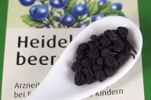 Getrocknete Blaubeeren (Heidelbeeren) bei Durchfall