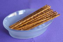 Salzige Snacks nicht auf Silberschale anbieten
