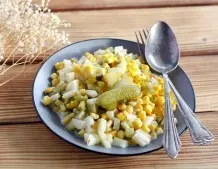 Vegetarischer Maissalat