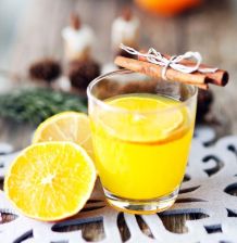 Heißer O-Saft bei Erkältung