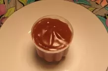 Puddingform aus Sprühsahnedeckel