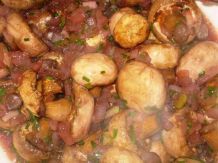 Champignon als Antipasti
