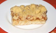 Apfel-Quark-Streuselkuchen aus Hefeteig - blitzschnell