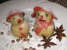 Weihnachtsdeko aus Marzipan