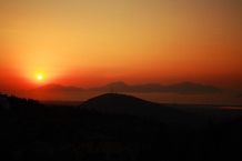 Griechischer Sonnenuntergang