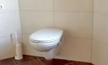 Toilette mit Waschmaschinenentkalker entkalken
