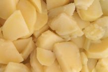 Kartoffelscheiben kleben nicht aneinander