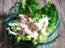 Rumtopfdressing für Kopfsalat