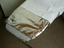 Alufolie unterm Bügelbrettbezug