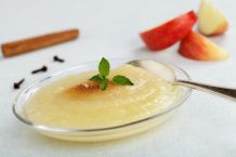 Selbstgemachter Apfelbrei