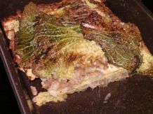 Flachgelegte Kohlroulade - schnell und genauso lecker