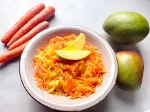 Möhren - Mangosalat mit exotischem Dressing