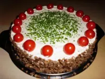 Schwarzbrottorte