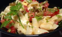 Nudelsalat ohne Wurst und Mayo - einfach leicht und lecker