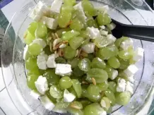 Weintraubensalat (mit Schafskäse)