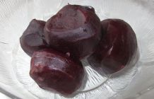 Rote-Beete-Kugeln gegen Schweißfüße