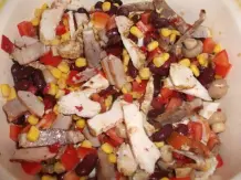 Grillfleischreste - mach einen leckeren Salat draus!