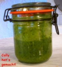 Pesto bleibt schön grün