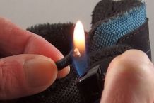 Ausgefranste Schnürsenkel reparieren
