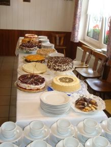 Eiskaffee-Sahnetorte
