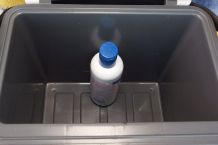 Shampooflasche als Kühlakku verwenden