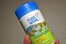 Fußpuder verjagt Insekten