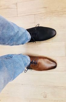 Beim Schuhkauf dies nicht glauben: "Die geben doch noch nach!"