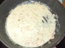 Pasta mit Räucherlachs-Sahnesauce