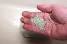 Hände-Peeling mit feinem Sand