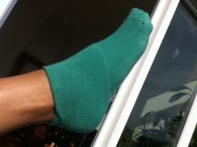 Söckchen tragen wie Sneaker Socken - damit sie nicht einschneiden