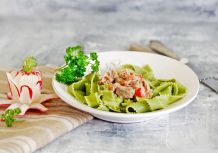 Bandnudeln mit Thunfischsauce