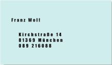 Visitenkarten drucken lassen - bunt und preiswert