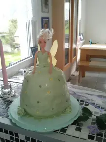 Tinkerbell-Torte - selbst gemacht