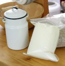 Getreidemilch für Säuglinge herstellen