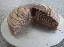 Zebra-Torte/Kuchen