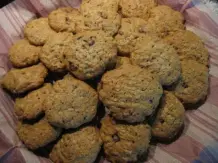 Haferflocken-Apfel-Cookies