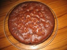 Versunkene Schoko-Kirsch-Torte
