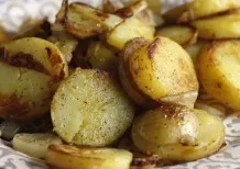 Knusprige Ofenkartoffeln mit wenig Fett