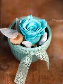 Valentinstagsblumen weiterverwenden - Blumen umdekorieren