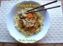 Putencurry mit Bananen
