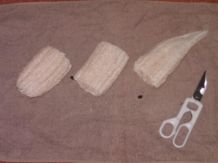 Luffa als Spülschwamm benutzen