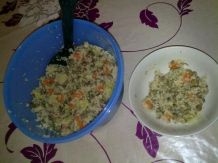Couscous mit Linsen - vegan