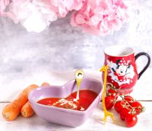 Tomatensuppe aus der Tüte: für Kinder verfeinern