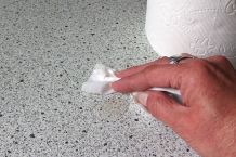 Klopapier ruhig auch in der Küche einsetzen
