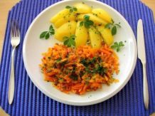 Schinkenmöhrchen für Kalorienbewusste