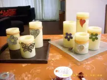 (LED-) Kerzen abwechslungsreich dekorieren
