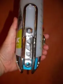 Fahrrad Trinkflaschenhalter als Nagertränke